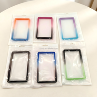 Étuis de protection antichoc en TPU personnalisés avec paillettes multicolores pour cartes de crédit, anti-RFID, sans fermeture, pour passeport/dépassement d'identité