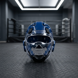 Protection d'oreilles pour la lutte MMA, casque réglable avec sangle de menton, équipement antichoc NBR, protection intégrale du visage - Product Image 3