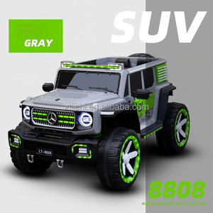 Monster Truck Elettrico per Bambini a Quattro Ruote Motrici con Sedile in Pelle e Ruote in Schiuma Illuminate - Product Image 2