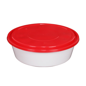 Disposable Lunch Boxes Round Thickened Microwaveable With Lid For Crayfish Bullfrog Pickled Fish Storage - Product Image 2