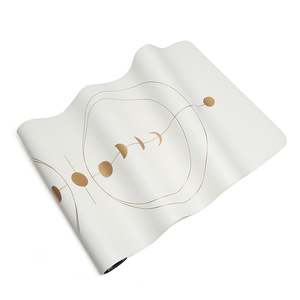 Colchoneta de Yoga de PU ecológica, color puro e inodoro, absorción y evaporación de agua rápida, colchoneta especial <span class=keywords><strong>para</strong></span> yoga y pilates - Product Image 2
