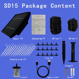 Nuevo Sistema de Riego Automático Solar ZHITIAN BSD-15 para Jardín, de Plástico, para Exteriores, con Temporizador Inteligente para Riego por Goteo y Aspersión - Product Image 5