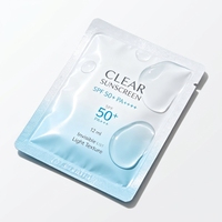 Sachets d'échantillons personnalisés de 1 ml, 3 ml, 5 ml, étanches, thermoscellables, en aluminium, pour crème, lotion, crème solaire, cosmétiques