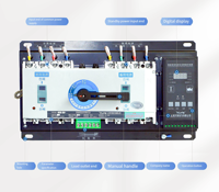 Interruptor de Transferencia Automática de Doble Alimentación 123 YUYE CB Class 100A 125A 250A 400A ATS, Interruptor de Cambio Automático
