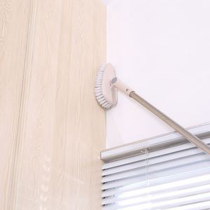 <b>Long</b> <b>Handle</b> Plastic Bathroom Cleaning <b>Brush</b> Dead Angle Hard Hair Tile Washing Toilet <b>Brush</b> for Household Use - Product Image 4
