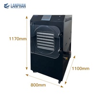 Machine de lyophilisation pour la transformation alimentaire HFD-20, plateau de 2m², capacité 25-26kg/lot, moteur sous vide SUS304