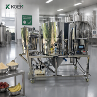 Sécheur par pulvérisation automatique avec système de dépoussiérage pour la poudre de jus de fruits