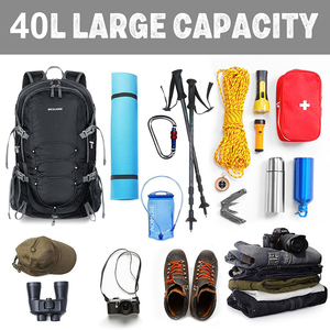 Mochila de Camping Impermeable para Hombre y Mujer, Muestra Gratuita, Mochila Organizable, Mochila Ligera para Senderismo - Product Image 4