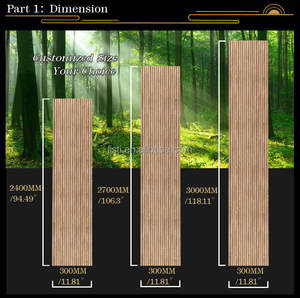 Akupanel durevole elegante stecca <span class=keywords><strong>legno</strong></span> di quercia impiallacciatura acustica <span class=keywords><strong>pannelli</strong></span> da parete 300*2400*12mm pannello Akustik per soggiorno insonorizzato - Product Image 5