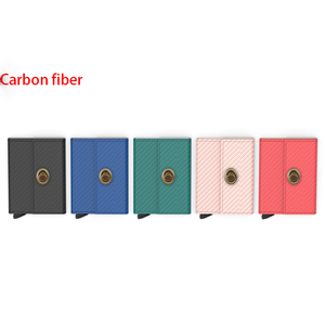 Portefeuille en métal fantaisie automatique Pop up <span class=keywords><strong>carte</strong></span> de crédit porte-monnaie portefeuille en aluminium porte-<span class=keywords><strong>carte</strong></span> étui en cuir porte-<span class=keywords><strong>carte</strong></span> porte-monnaie - Product Image 4