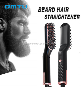 Offre Spéciale <span class=keywords><strong>Barbe</strong></span> Peigne Cheveux Brosse Électrique Lisseur - Product Image 4
