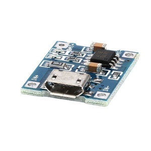 Placa de Carga de Batería Lipo TP4056 5V 1A Original, Módulo Cargador de Batería de Litio, Puerto MICRO USB 18650, Interfaz de Placa DIY - Product Image 1