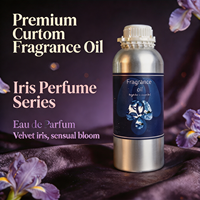 Huile de parfum Velours Iris pour la fabrication d'Eau de Parfum, parfum floral poudré, sensuel et élégant, en stock, personnalisable