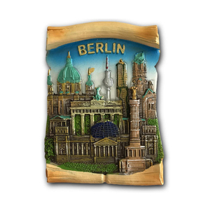 <span class=keywords><strong>Berlin</strong></span> <span class=keywords><strong>allemagne</strong></span> 3D réfrigérateur aimant voyage étiquette autocollant Souvenir maison cuisine décoration <span class=keywords><strong>Berlin</strong></span> personnalisé réfrigérateur aimant chine - Product Image 1