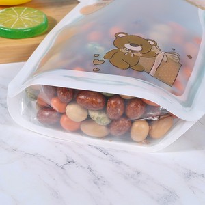 Sachet auto-scellant en plastique portable en forme de sac à main, pochette autoportante pour l'emballage de chocolats/bonbons/gelées/en-cas - Product Image 6