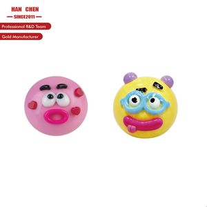 Assortiment de jouets anti-stress à tête souple avec expressions amusantes, ensemble de gadgets originaux - Product Image 4