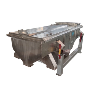 Dahan Carbon Steel Stainless Steel Linear Sieving Machine With Double Motor for Continuous Material Separation and Grading - Product Image 2