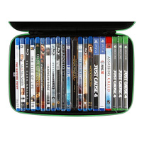 Étui Blu-ray et Organisateur de Boîtier de Jeux Vidéo DVD EVA pour Jusqu'à 22 Blu-ray ou 18 Jeux Xbox PS3 PS4