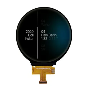 2.7Inch 2.8Inch 480X480 Ronde Tft Display Hoge Helderheid Lcd-Kleur Zonlicht Leesbaar Tft-Scherm