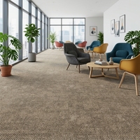 Moquette Commerciale 100% Nylon OEM/ODM Antibactérienne et Ignifuge pour Bureau Style Moderne Rembourrée et Antistatique