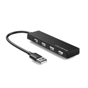 Nhỏ Xách Tay 4in1 <span class=keywords><strong>USB</strong></span> <span class=keywords><strong>Hub</strong></span> Docking Station với 4 <span class=keywords><strong>USB</strong></span> Cổng 2.0 <span class=keywords><strong>480Mbps</strong></span> cho Macbook Máy Tính Xách Tay <span class=keywords><strong>PC</strong></span> - Product Image 4