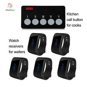 Équipement de service de restaurant Fournitures de cuisine Système de serveur d'appel de cuisine sans fil Téléavertisseur de serveur - Product Image 4