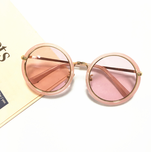 <span class=keywords><strong>Occhiali</strong></span> <span class=keywords><strong>da</strong></span> <span class=keywords><strong>Sole</strong></span> per Bambini alla Moda, Montatura Rotonda, Protezione UV per Ragazze e Ragazzi - Product Image 2