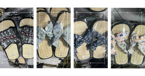 Excellent chausson en jonc de mer le plus vendu pour la maison et l'hôtel à un coût raisonnable, fabriqué au Vietnam 2024 à partir de Lotus bleu - Product Image 5