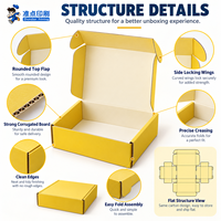 Boîte d'expédition pliable en carton ondulé de luxe, écologique, anti-poussière, personnalisée, impression offset directe usine, pour l'emballage de friandises pour animaux de compagnie