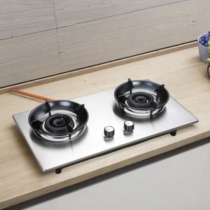 Estufa <span class=keywords><strong>de</strong></span> Cocina OEM <span class=keywords><strong>de</strong></span> Dos Quemadores, Acero Inoxidable, Compatible con GLP y <span class=keywords><strong>Gas</strong></span> <span class=keywords><strong>Natural</strong></span>, Instalación Integrada, Ahorro <span class=keywords><strong>de</strong></span> Energía, Fácil <span class=keywords><strong>de</strong></span> Usar - Product Image 1