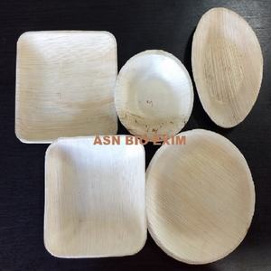 จานใบอาเคาออร์แกนิกธรรมชาติ100% จานและจานลายพืชเป็นมิตรกับสิ่งแวดล้อมสำหรับการตั้งแคมป์ - Product Image 3