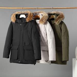Veste <span class=keywords><strong>mi</strong></span>-<span class=keywords><strong>longue</strong></span> à <span class=keywords><strong>longue</strong></span> de vente chaude, vieille combinaison de ski résistante, veste personnalisée pour hommes en plein air - Product Image 1