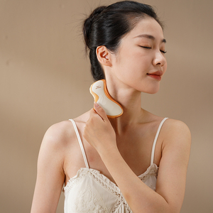 Electric Heated Gua Sha <b>Massager</b> Facial Scraping Roller Vibration Skin Care Tool for <b>Personal</b> Use - Product Image 3