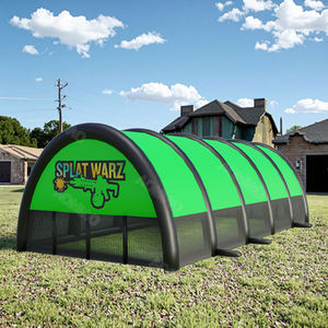 خيمة قابلة للنفخ مخصصة ومتينة لملاعب كرة الطلاء للاستخدام الخارجي والداخلي، نفق رياضي للإيجار - Product Image 1