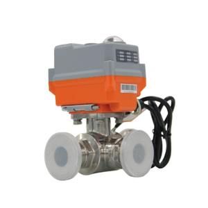 Válvula de Bola Eléctrica Radiante de 3 Vías para Líquidos Químicos, Phi32, Válvula Individual sin Actuador, OEM - Product Image 3