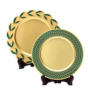 Placa de trofeo de premios 3D de Metal antiguo personalizada, placa conmemorativa de recuerdo de aluminio de fábrica para regalos corporativos - Product Image 3