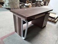 Ensemble bureau et chaise de direction moderne pour petit bureau, personnalisable en usine, vente en gros