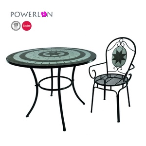 Conjunto <span class=keywords><strong>de</strong></span> <span class=keywords><strong>Mesa</strong></span> <span class=keywords><strong>y</strong></span> <span class=keywords><strong>Sillas</strong></span> <span class=keywords><strong>de</strong></span> Jardín con Mosaico,Conjunto <span class=keywords><strong>de</strong></span> Comedor <span class=keywords><strong>de</strong></span> Jardín 3 Piezas para Jardín <span class=keywords><strong>Terraza</strong></span> Patio,Marco <span class=keywords><strong>de</strong></span> Hier - Product Image 6