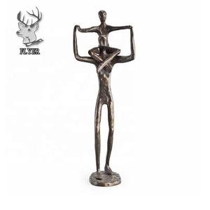 Ottone bronzo <span class=keywords><strong>padre</strong></span> <span class=keywords><strong>di</strong></span> <span class=keywords><strong>famiglia</strong></span> e la madre dei bambini statua in scultura per la decorazione esterna - Product Image 6