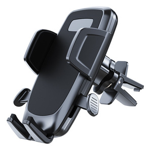 Soporte para Teléfono de Coche, Montaje en Rejilla de Ventilación, Sujeción Automática, Plástico, Universal - Product Image 1