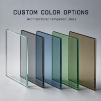 Verre trempé pour façade architecturale, fabricant de verre de sécurité renforcé sur mesure d'épaisseur 6-12 mm pour projets
