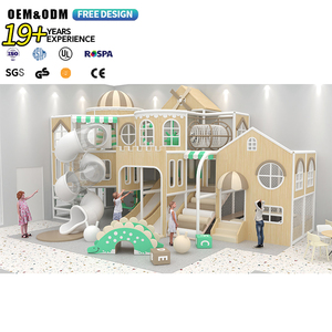 Safari Theme Kids Indoor Playground Equipment Soft Children Interactive LED Games With Low Maintenance Design For Theme Parks - Product Image 1