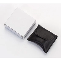 10X Acrylic Lens Folding Fabric Inspection Mirror Caliber Appraisal of Jewelry Diamonds Magnifiers