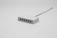 Boîtier de commande LED RF à température de couleur unique LP-2926 avec 6 ports de sortie, compatible avec les capteurs électroniques