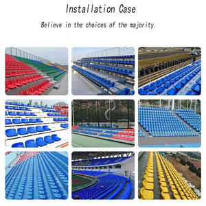 Sedili Panoramici per Stadio JIANYONG in HDPE, Capacità di Carico 300KG, <span class=keywords><strong>Attrezzatura</strong></span> Sportiva Durevole con Spessore 20mm per Campi da Basket - Product Image 3