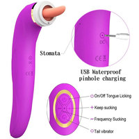 Vibrateur érotique pour femmes, stimulateur clitoridien et point G, simulateur de sexe oral lesbien avec simulateur oral pour mamelons, vibromasseur dildo