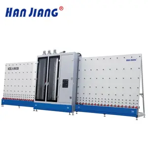 Hanjiang equipamentos de vidro industrial, máquina de lavar vidro isolante