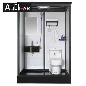 Offre Spéciale préfabriqué tous dans une salle de bains unité coulissante porte en verre tout en un salle de bains cabine pod pour la <span class=keywords><strong>maison</strong></span> et hôtel - Product Image 5