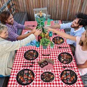 Decoraciones para Fiesta <span class=keywords><strong>de</strong></span> Cumpleaños <span class=keywords><strong>de</strong></span> Bebé con Temática <span class=keywords><strong>de</strong></span> Barbacoa, Incluye Pancarta '<span class=keywords><strong>Es</strong></span> una Barbacoa <span class=keywords><strong>de</strong></span> Bebé', Decoraciones para Baby Shower - Product Image 6