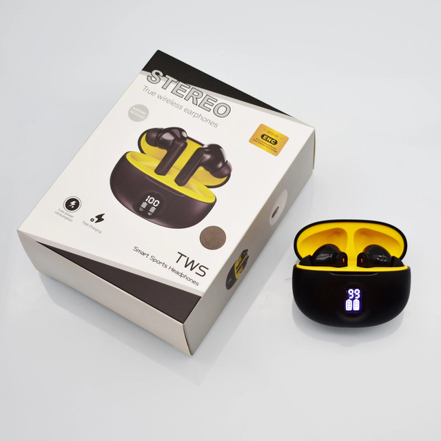 New TWS 895B Earbuds Touch Control Stereo Bass Earphone LED Digital Display BT 5.4 Wireless in Ear Earbuds